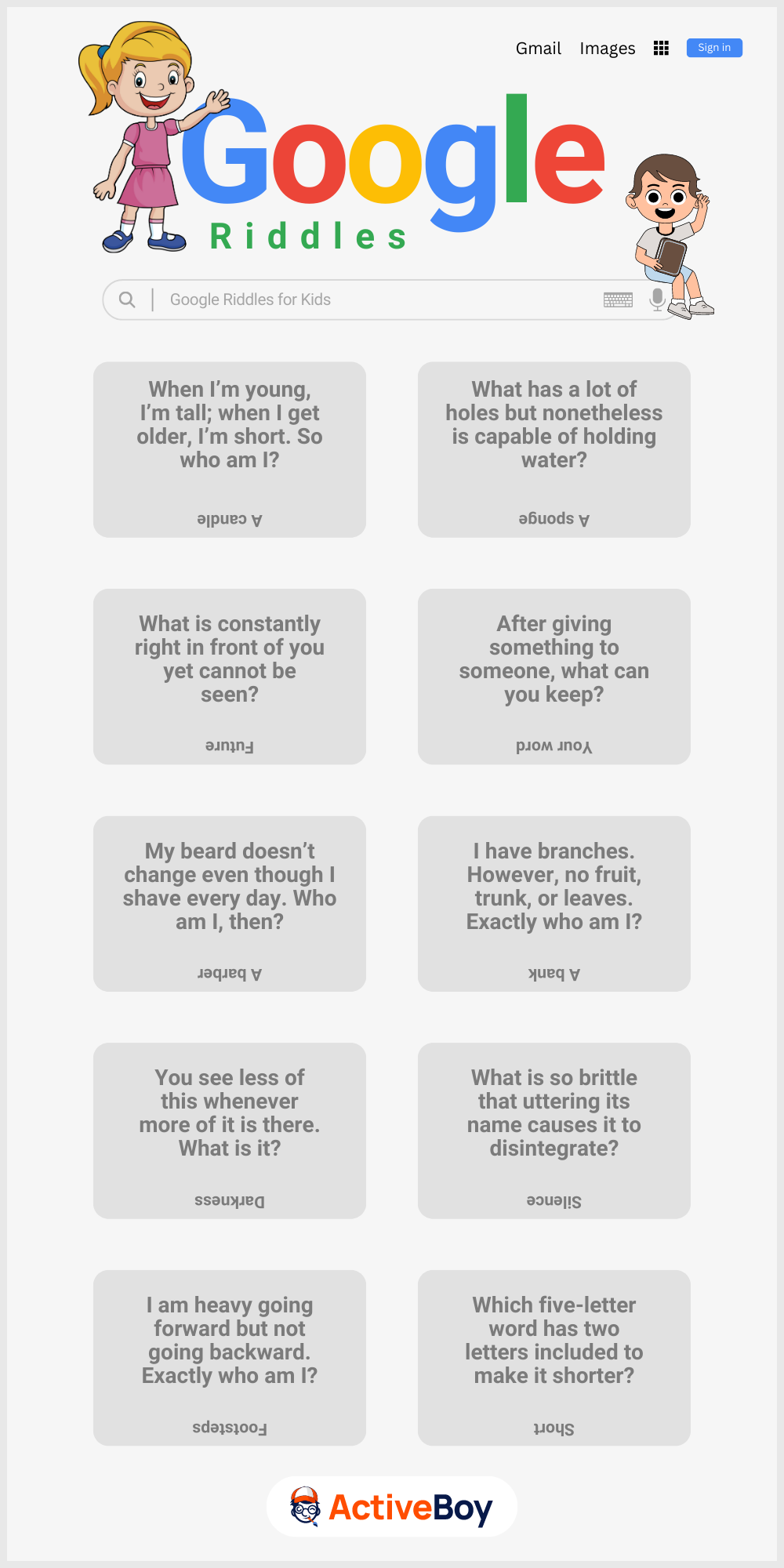 Best Google Riddles Best Google Riddles