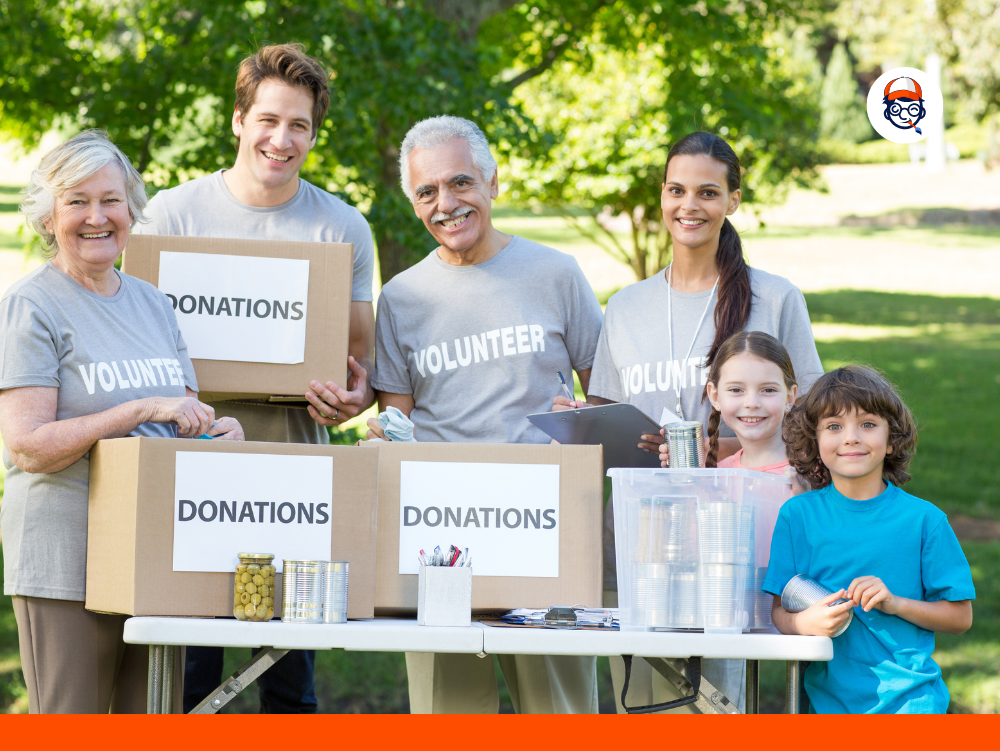 Participate with Them in Donation Drives Participate with Them in Donation Drives