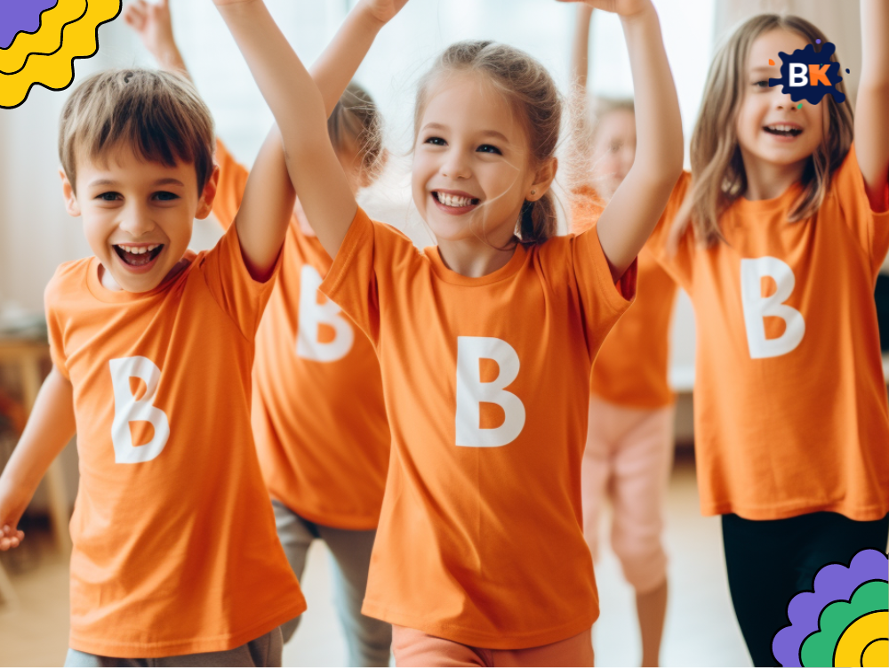kids dancing in Montessori