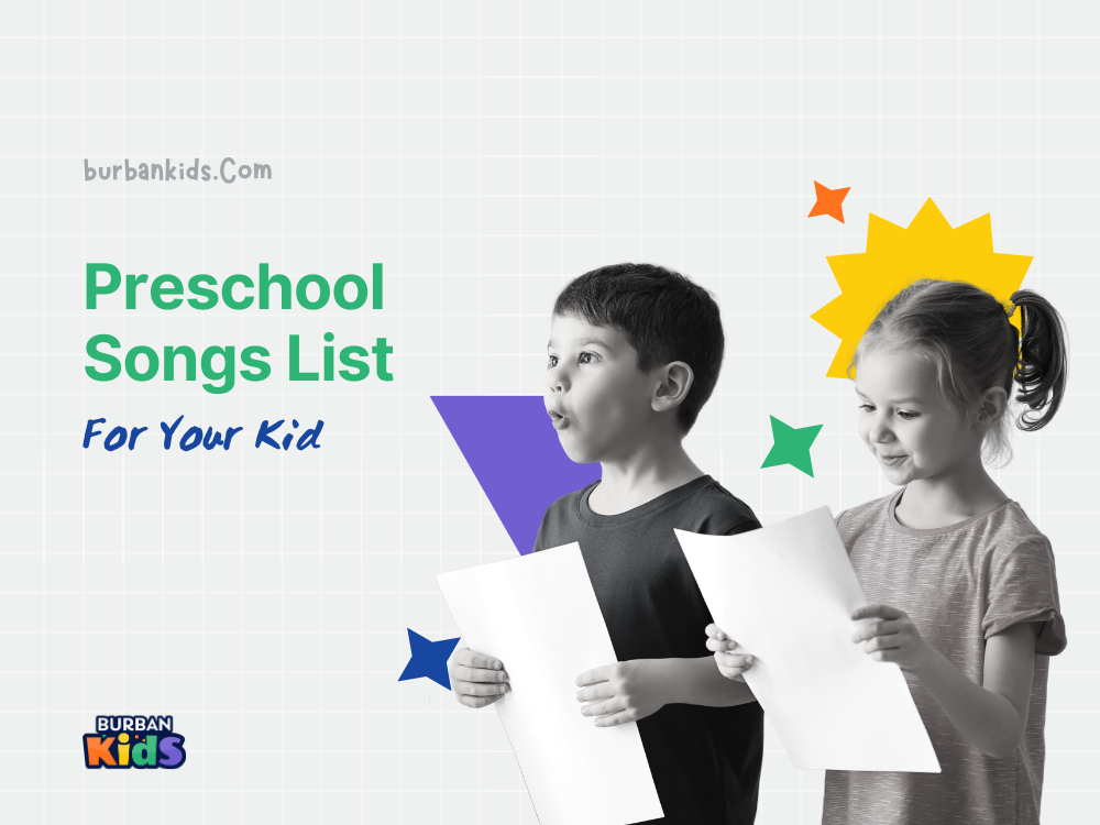 Preschool songs list