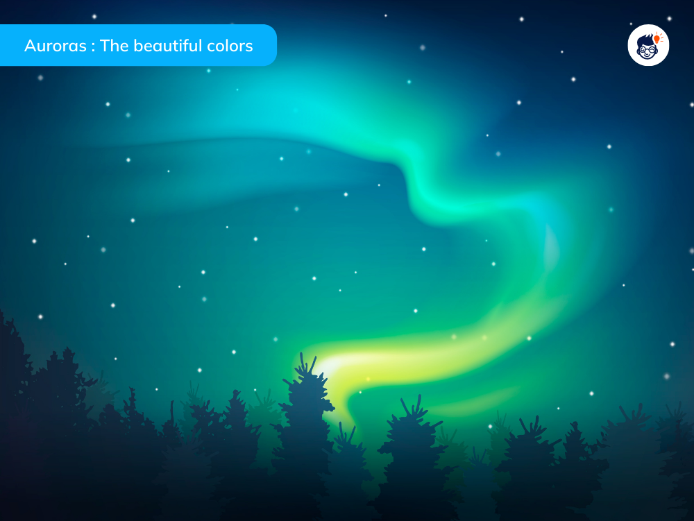 Auroras The Beautiful Colors Auroras The Beautiful Colors