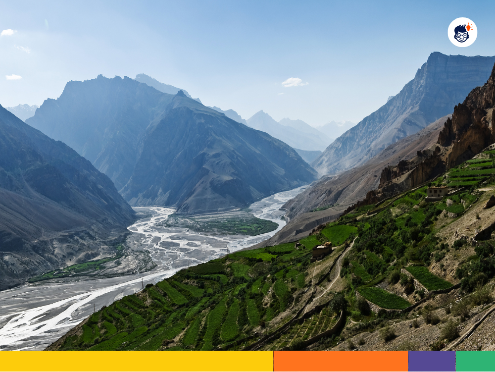 Mighty Rivers Originating from the Himalayas Mighty Rivers Originating from the Himalayas