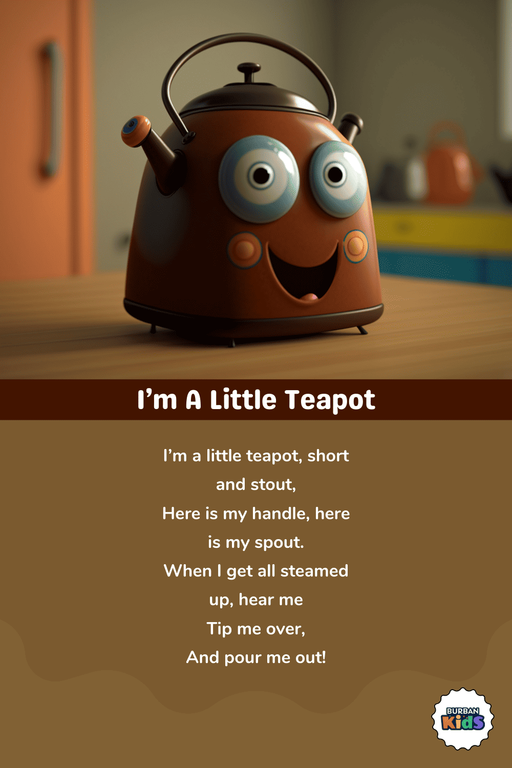 I’m a Little Teapot Preschool Songs with lyrics