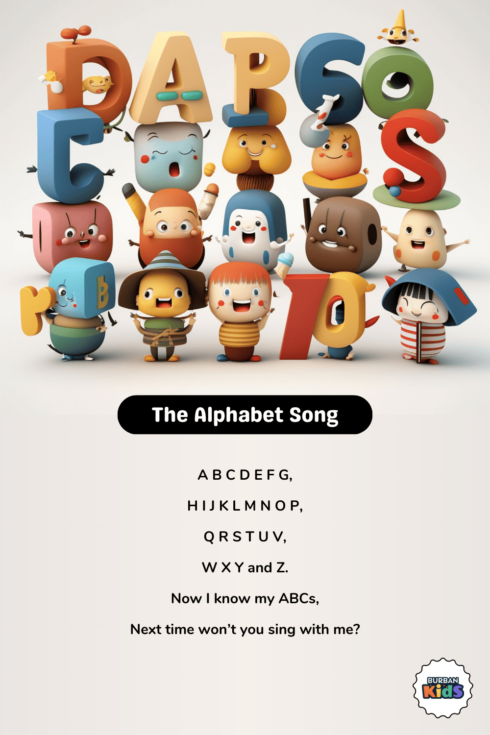 The Alphabet Song Preschool Songs with lyrics