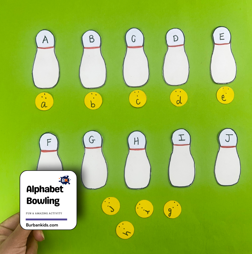 Alphabet Bowling Alphabet Bowling
