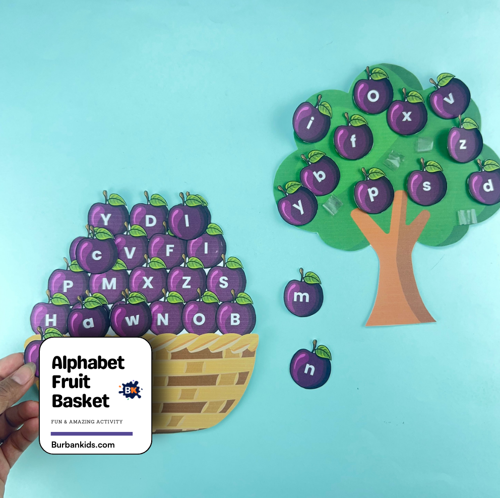 Alphabet Fruit Basket Alphabet Fruit Basket