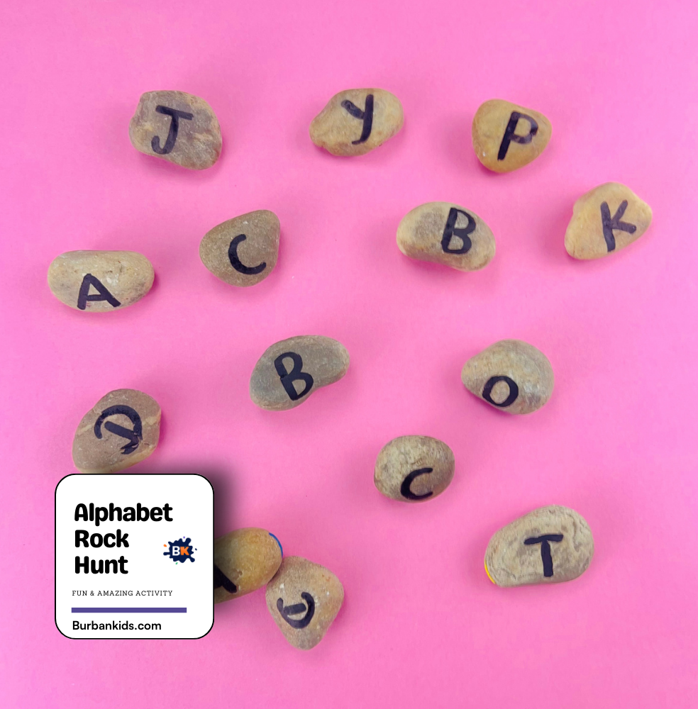 Alphabet Rock Hunt Alphabet Rock Hunt