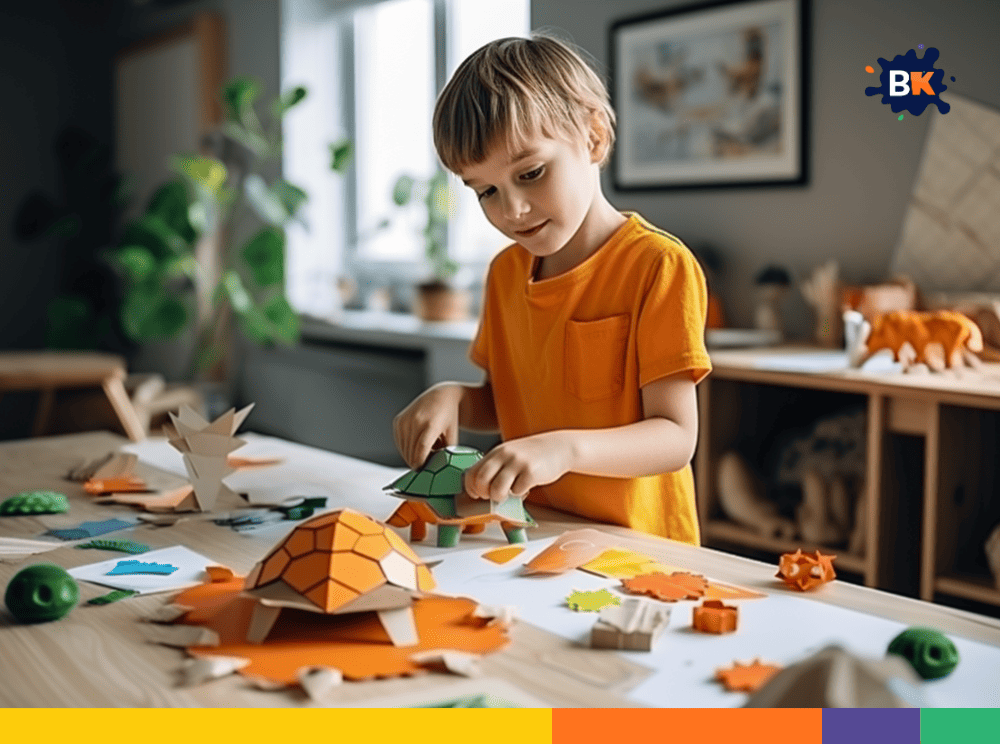 Animal Crafting Activity for Kids