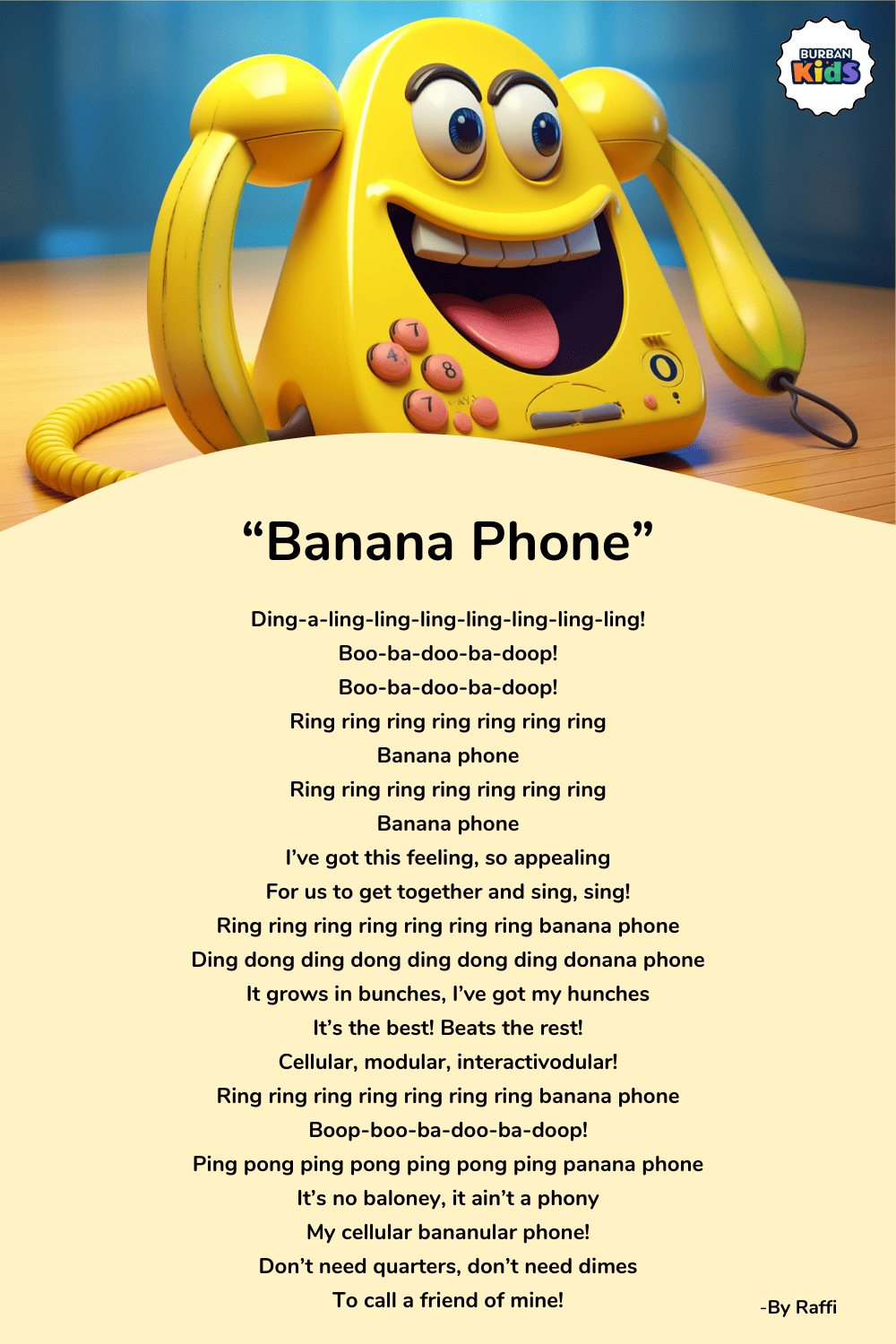 Banana Phone by Raffi