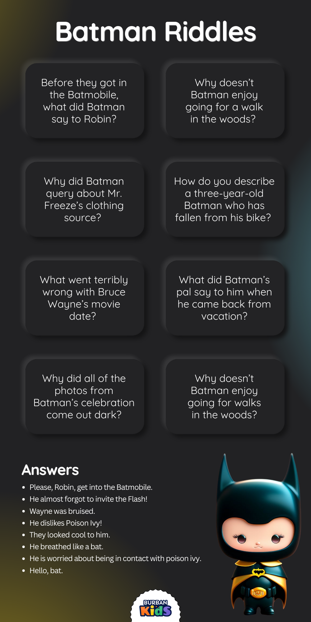 Batman Riddles