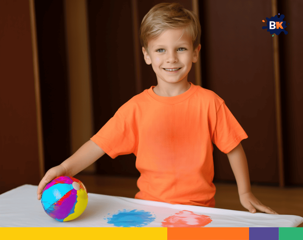 Beach Ball Painting Activity for Kids