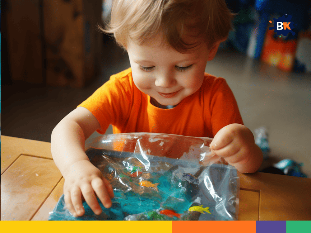 Beach Sensory Bag Actvity for Kids