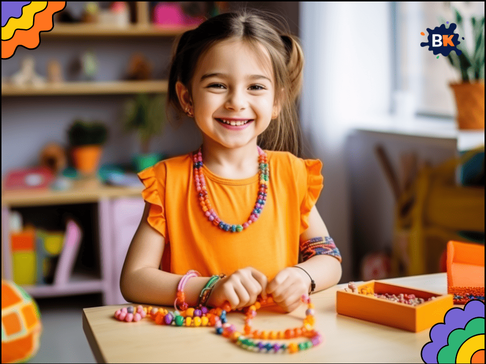 Beading Activity for Kids