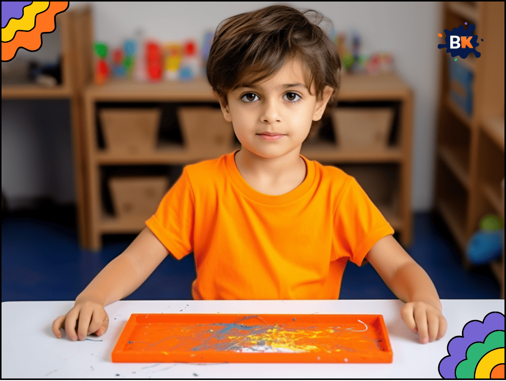 Colored Plates Activity for Kids