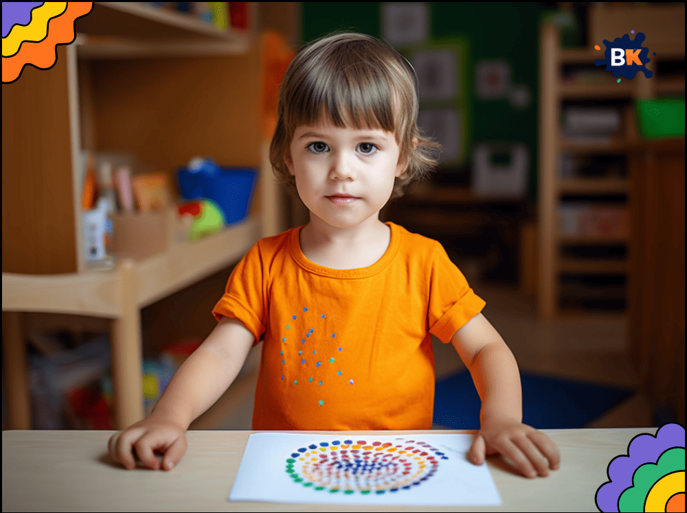 Finger Painting Activity for Kids