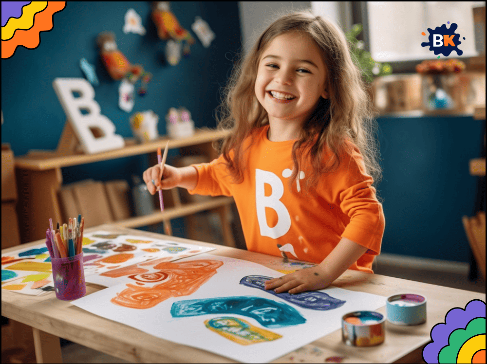 Finger Painting Activity for Kids