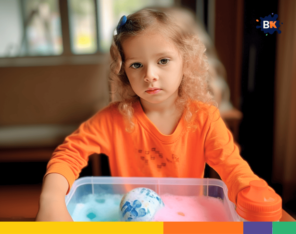 Foam Ball Painting Activity for Kids