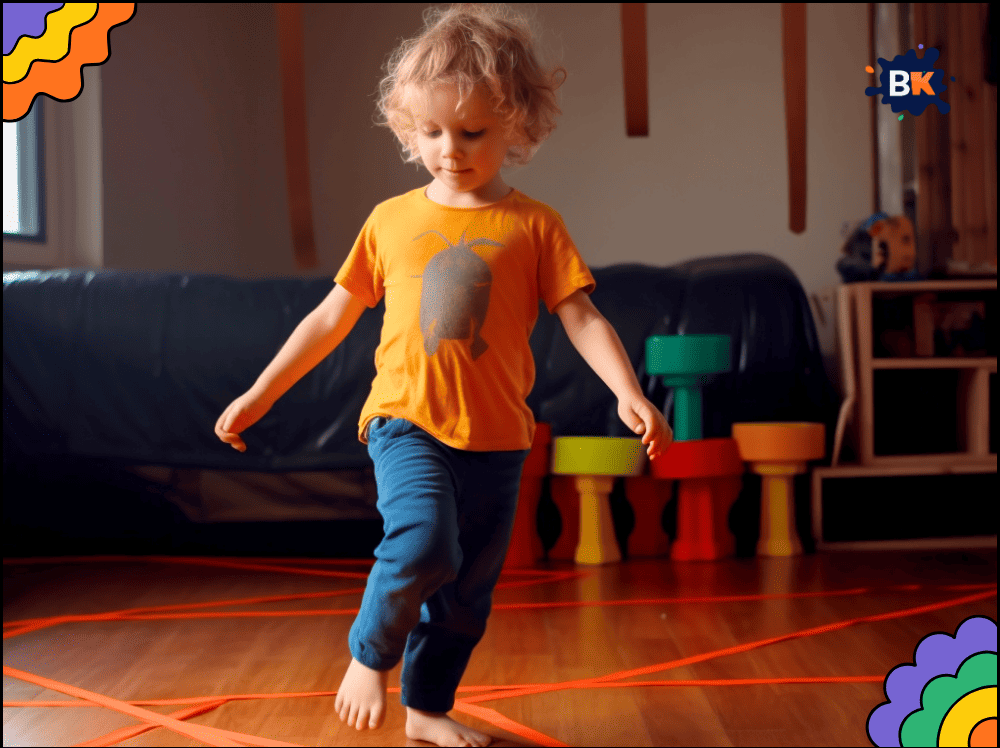 Follow The Line Game for Kids