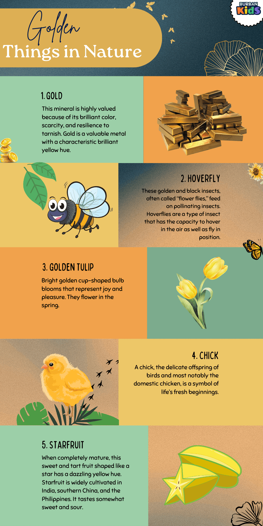 Golden Thing in Nature