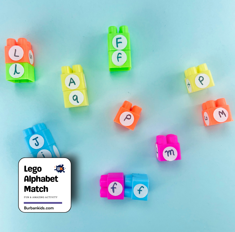 Lego Alphabet Match Lego Alphabet Match