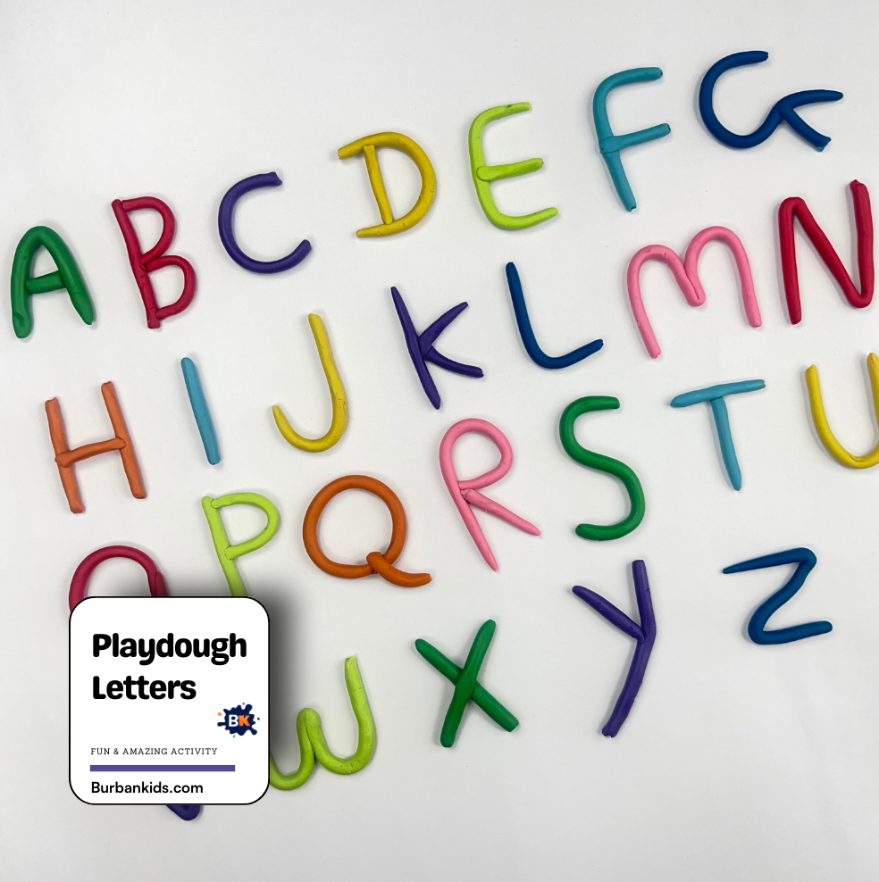 Playdough Letters Playdough Letters