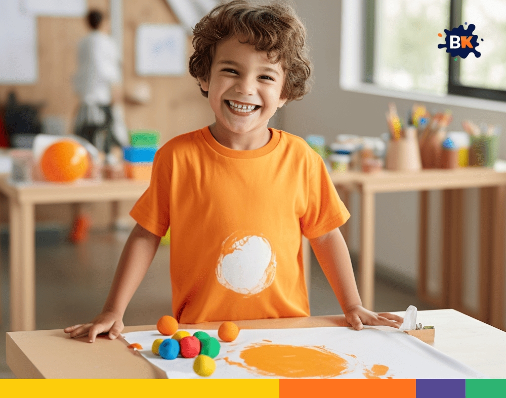 Super Ball Painting Activity for Kids