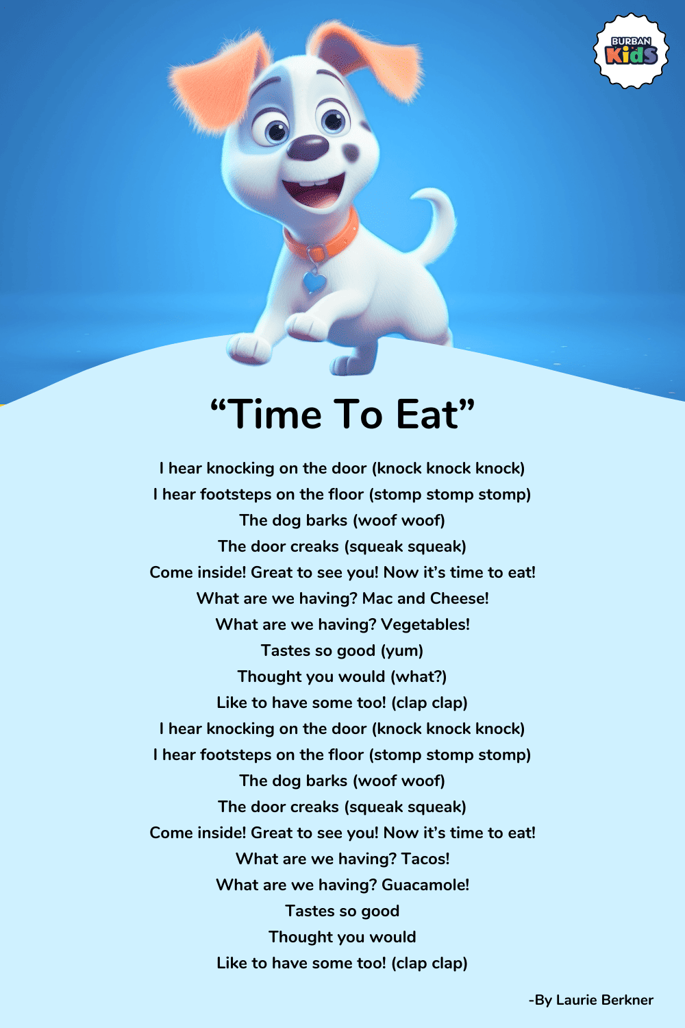 Time to Eat by Laurie Berkner
