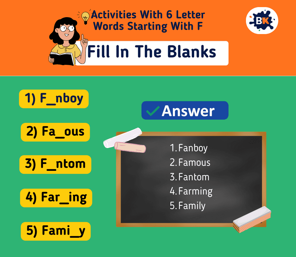 Awesome Fill In The Blanks For Kids Awesome Fill In The Blanks For Kids
