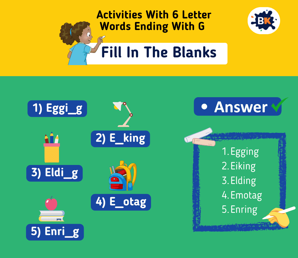 Awesome Fill In The Blanks For Kids Awesome Fill In The Blanks For Kids
