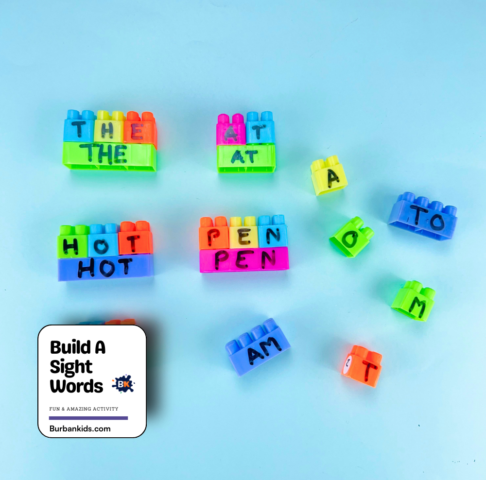 Build A Sight Words Build A Sight Words