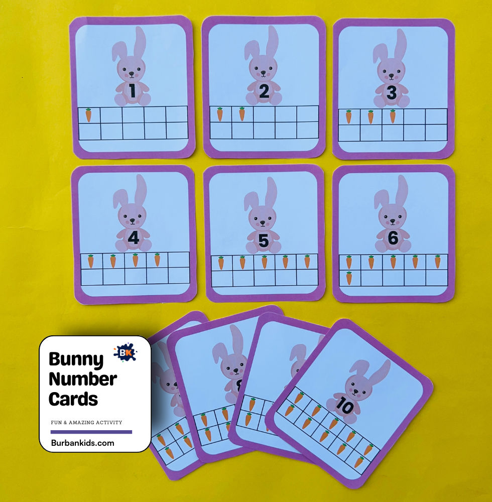 Bunny Number Cards Bunny Number Cards