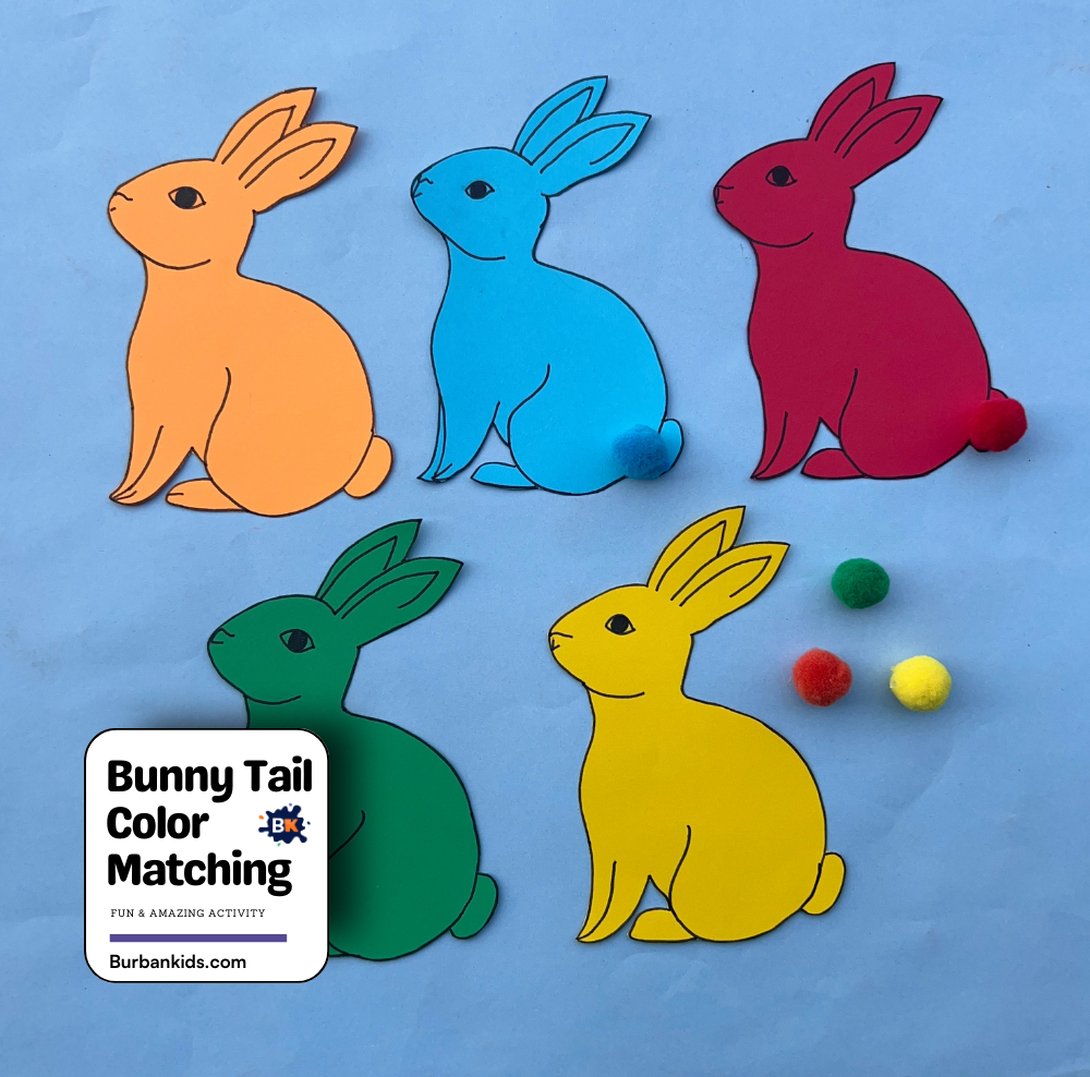 Bunny Tail Color Matching Bunny Tail Color Matching