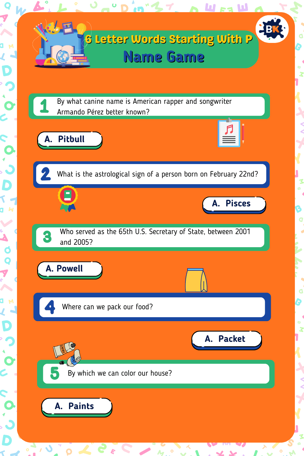 Childish Name Game For Kids Childish Name Game For Kids