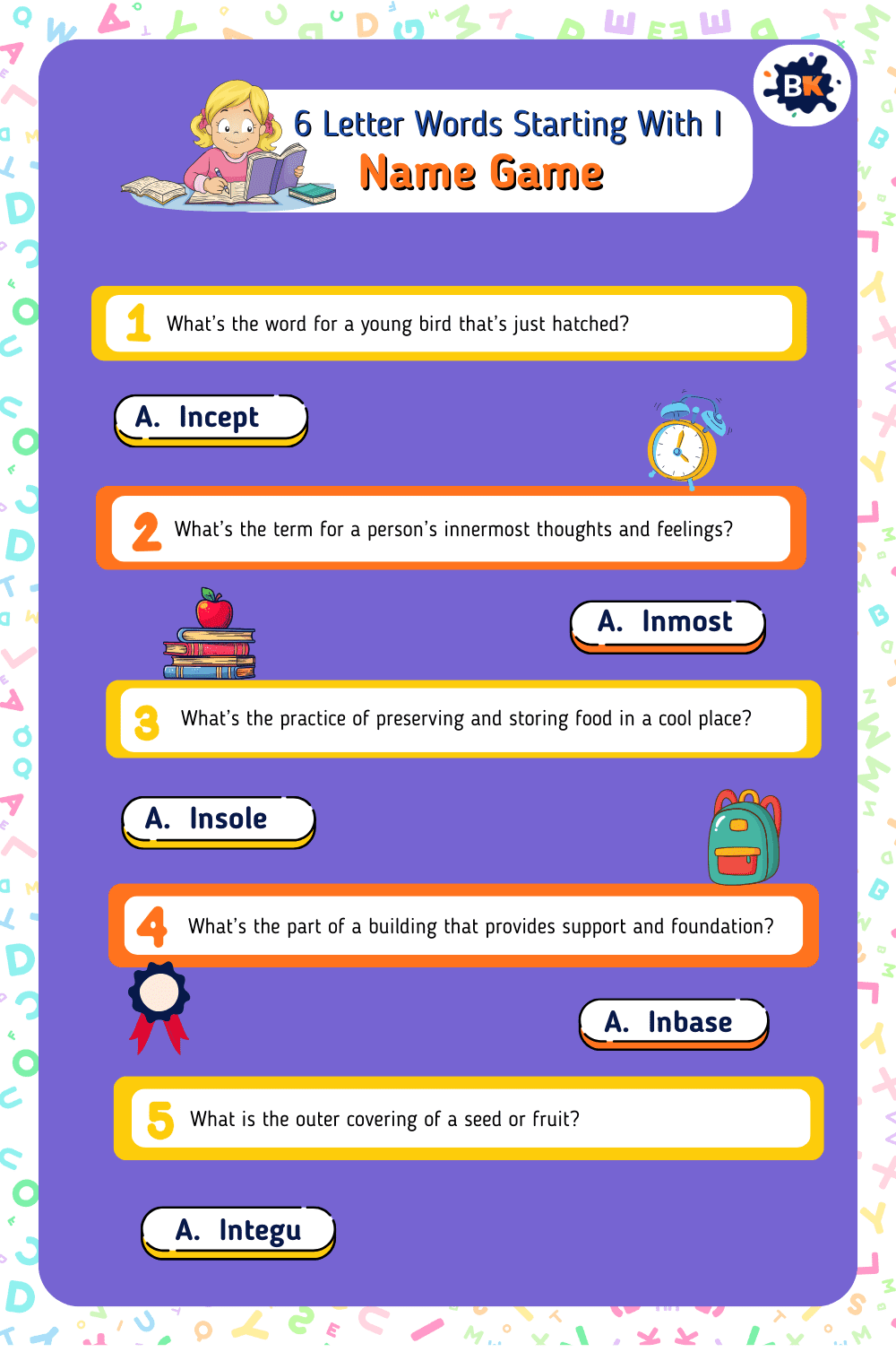 Childish Name Game For Kids Childish Name Game For Kids