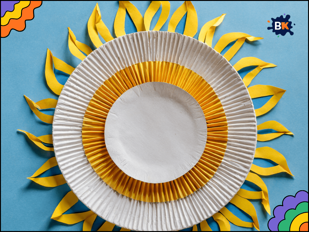 Childish Paper Plate Sun Making Activity for Kids Childish Paper Plate Sun Making Activity for Kids