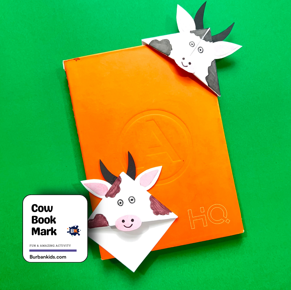 Cow Book Mark Cow Book Mark