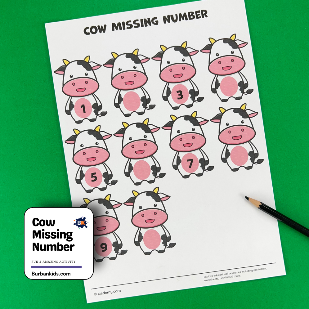 Cow Missing Number Cow Missing Number