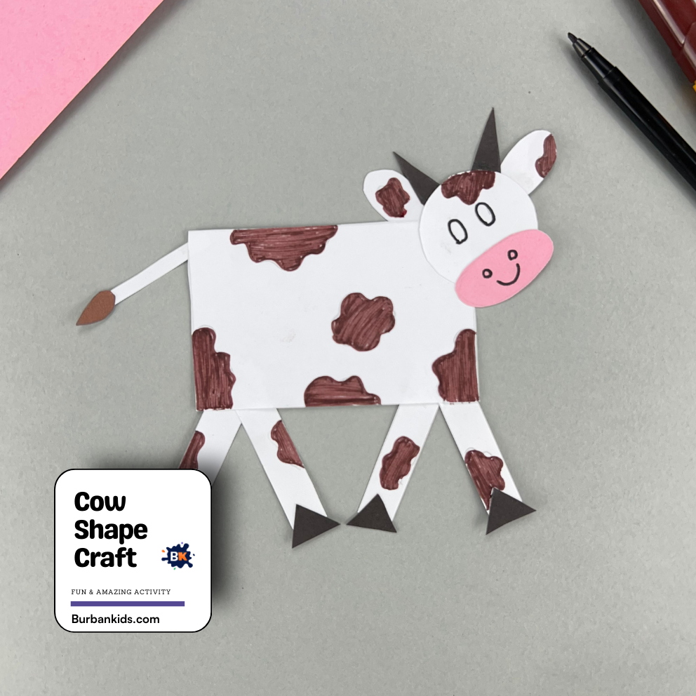 Cow Shape Craft Cow Shape Craft