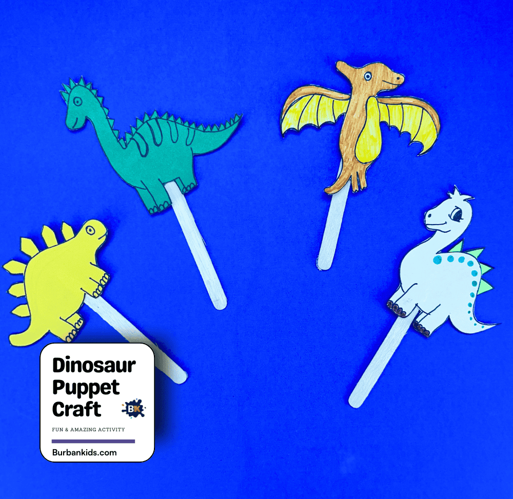 Dinosaur Puppet Craft