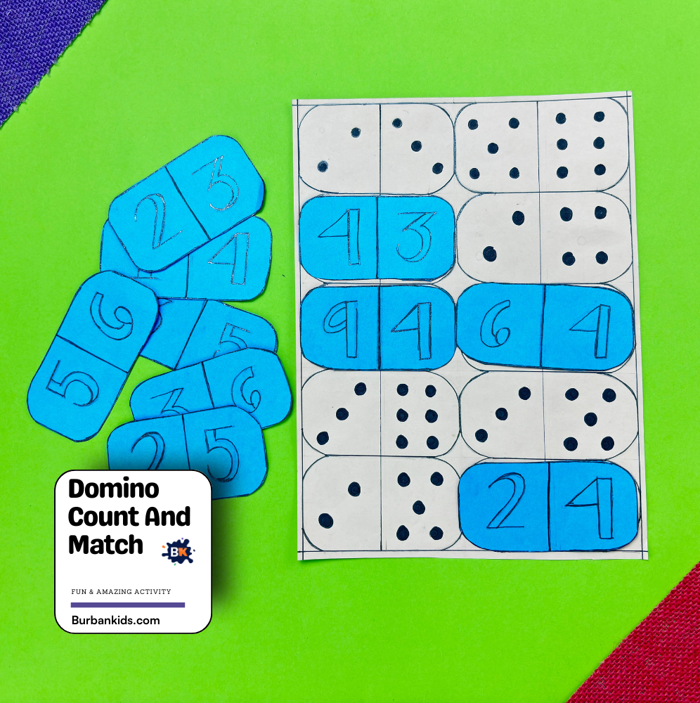Domino Count And Match Domino Count And Match