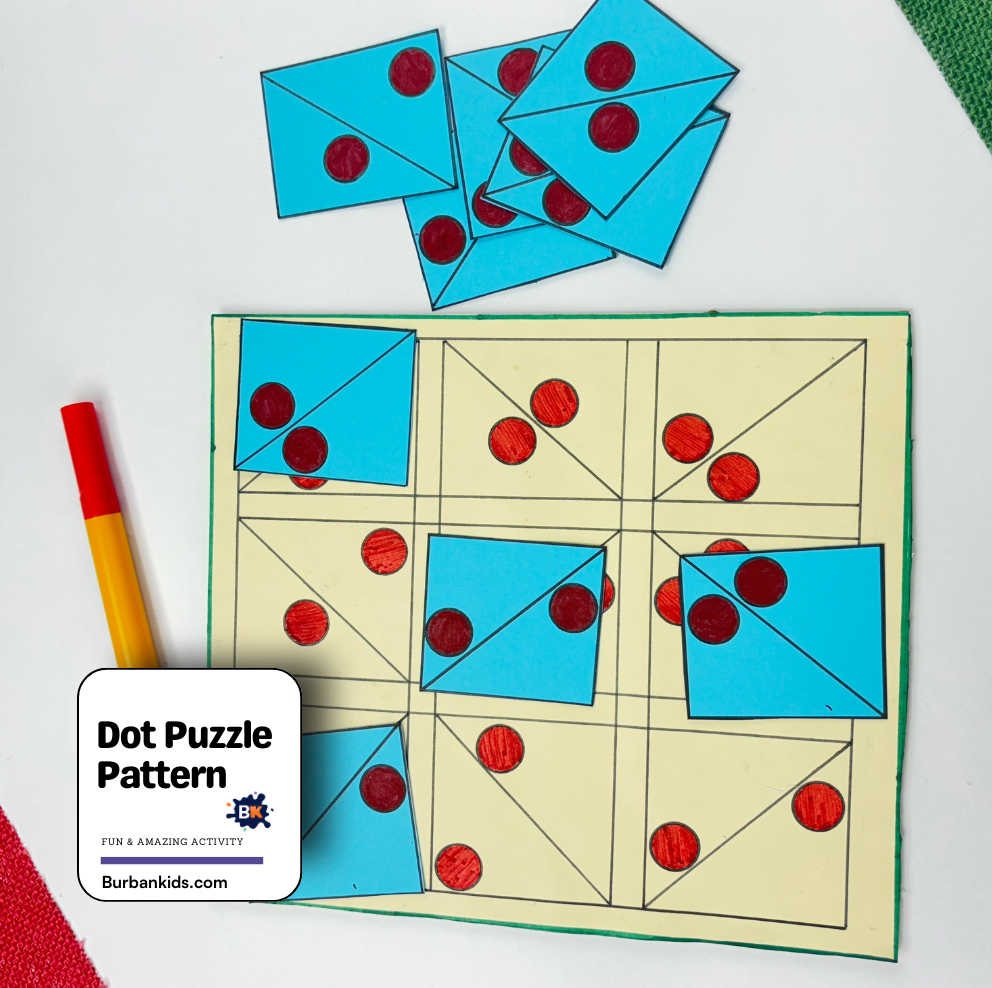 Dot Puzzle Pattern Dot Puzzle Pattern