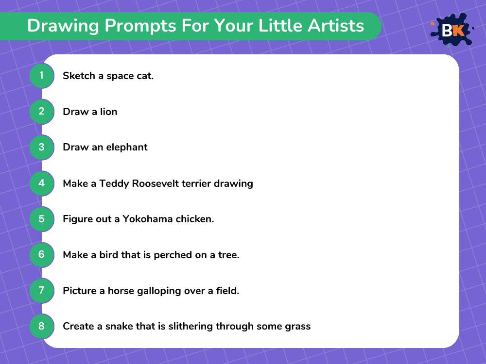 Drawing Prompts For Your Little Artists Drawing Prompts For Your Little Artists