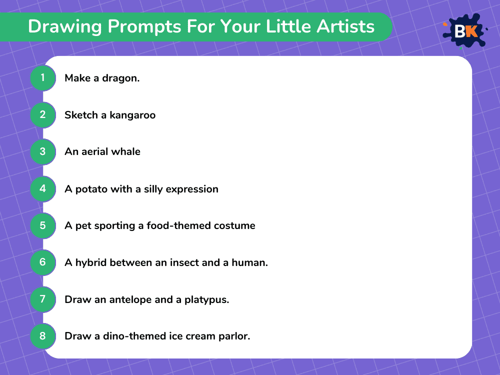 Drawing Prompts For Your Little Artists Drawing Prompts For Your Little Artists