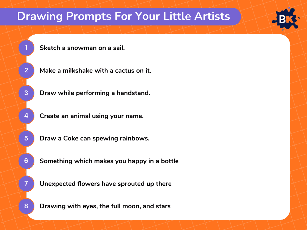 Drawing Prompts For Your Little Artists Drawing Prompts For Your Little Artists