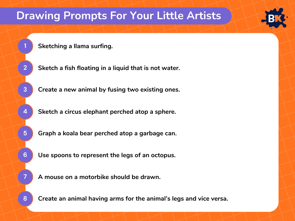 Drawing Prompts For Your Little Artists Drawing Prompts For Your Little Artists