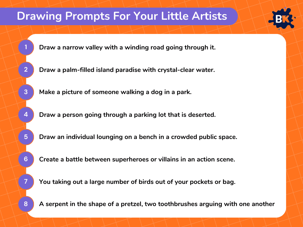 Drawing Prompts For Your Little Artists Drawing Prompts For Your Little Artists