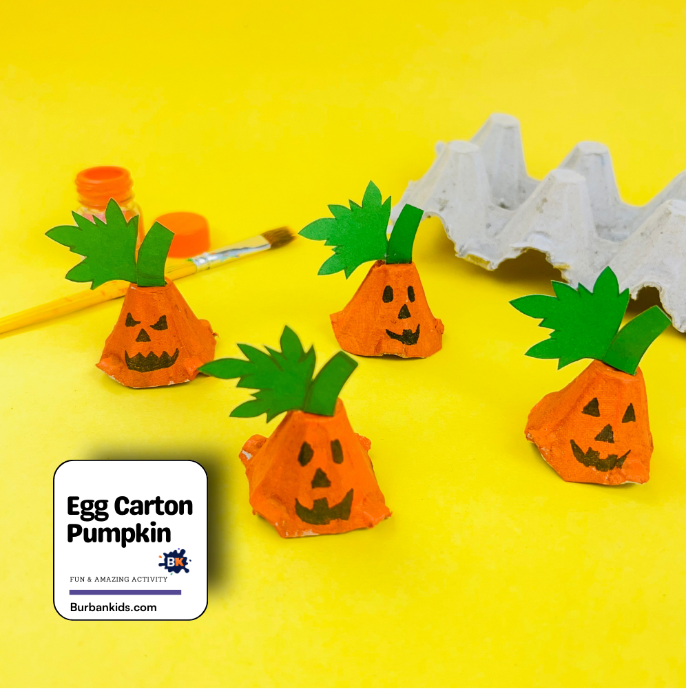 Egg Carton Pumpkin Egg Carton Pumpkin