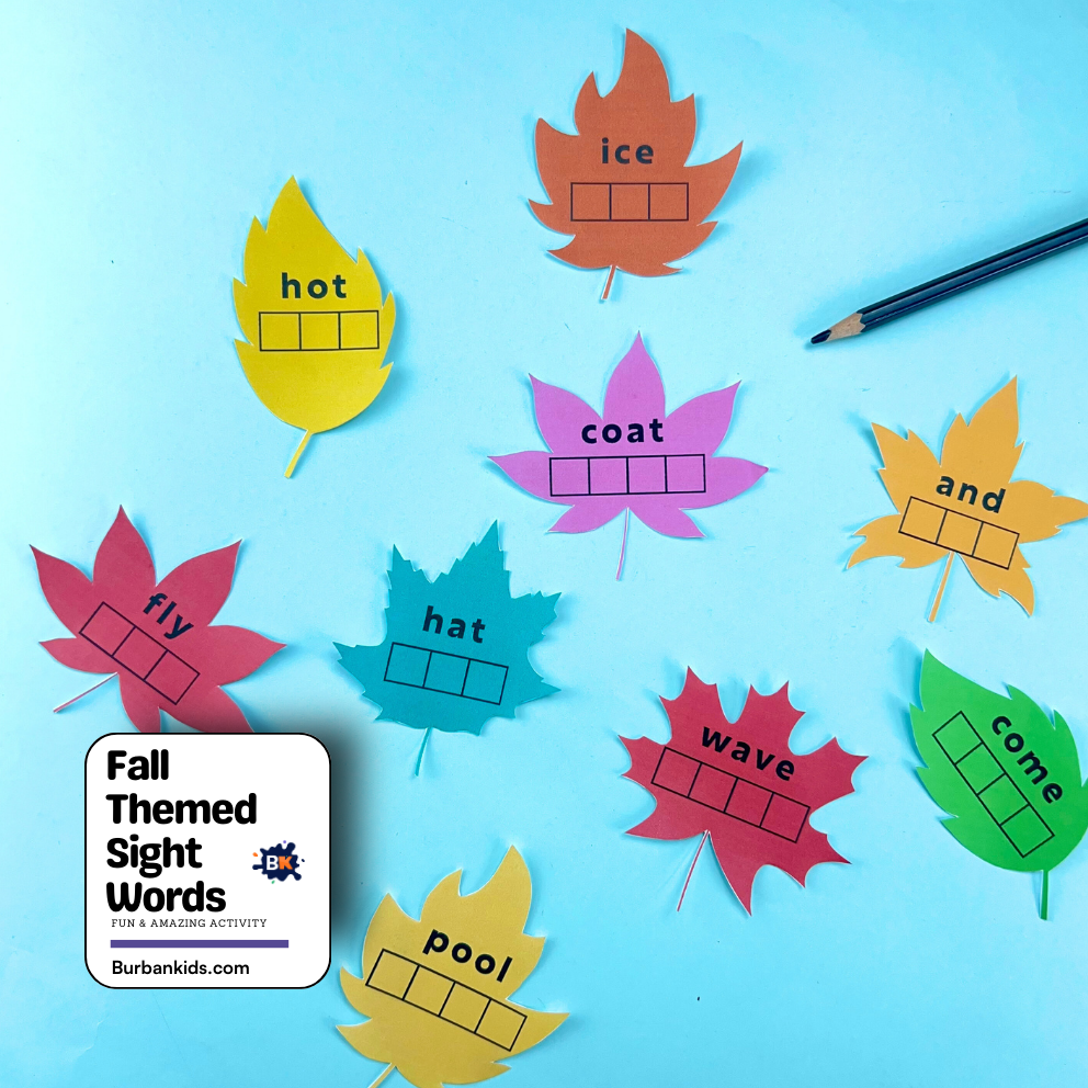 Fall Themed Sight Words Fall Themed Sight Words