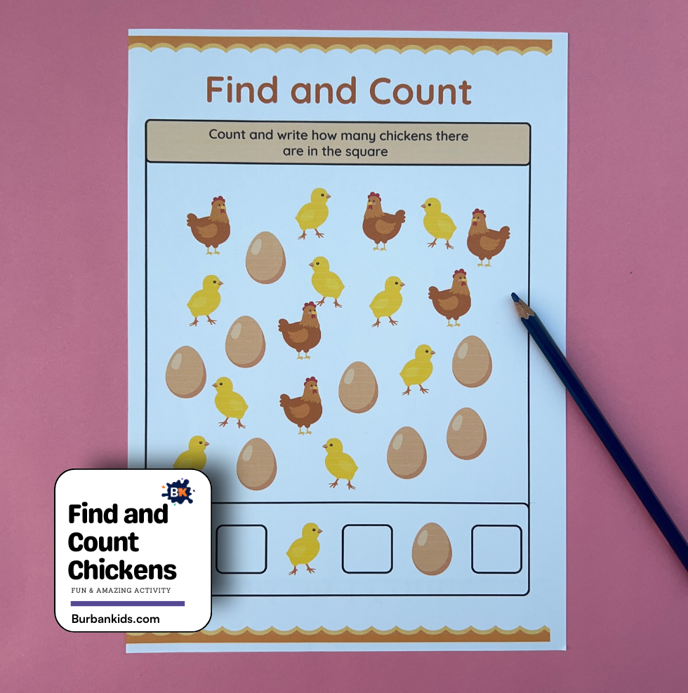 Find and Count Chickens Find and Count Chickens