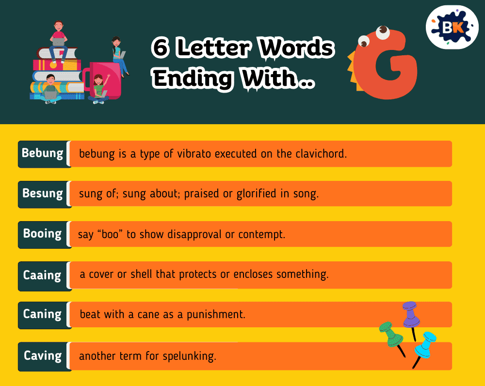 Goofy 6 Letter Words Ending With G For Kids Goofy 6 Letter Words Ending With G For Kids
